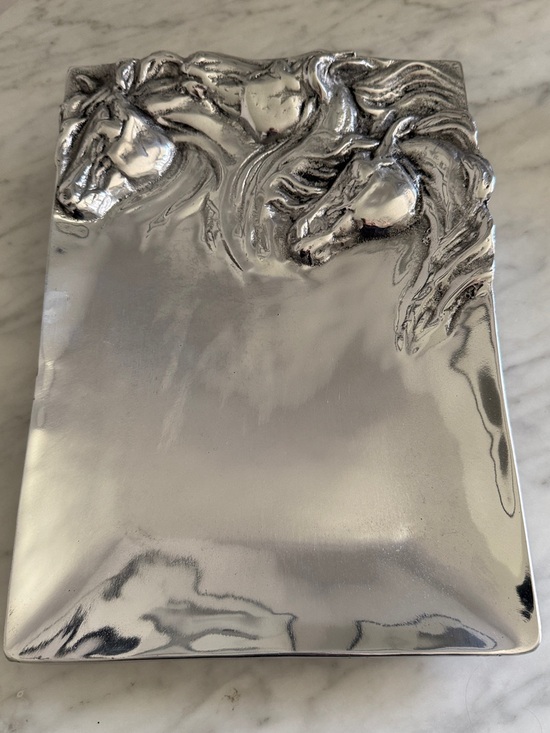 Beverly Zimmer Other - Vintage High Polished Pewter Tray by artist Beverly Zimmer